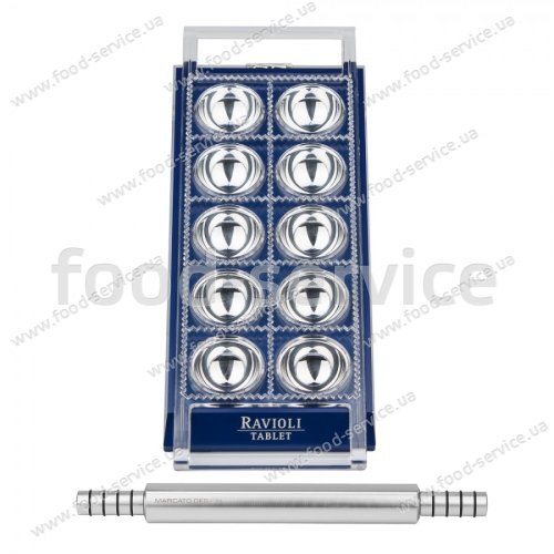 Штамп для приготовления пельменей Marcato Ravioli Tablet Blue