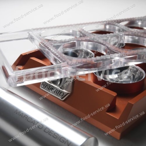 Штамп для приготовления пельменей Marcato Ravioli Tablet Pink