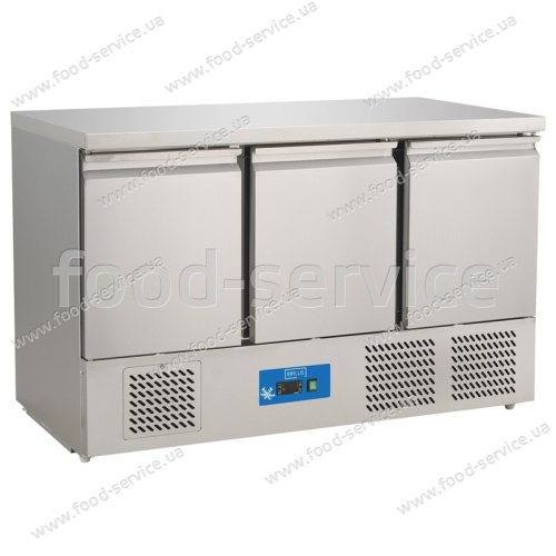 Стол холодильный Brillis G-S903V S/S TOP энергоэффективный трехдверный