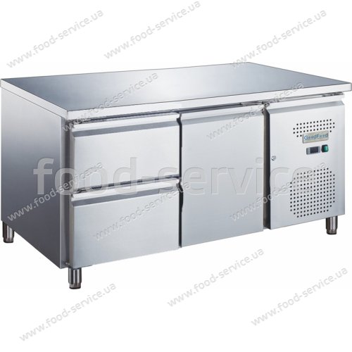 Стіл холодильний GoodFood GF-UGN1220TN-HC UNDERCOUNTER 2 шухляди