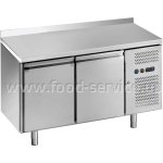 Стіл морозильний Hurakan HKN-GN2BTS 2-дверний з бортом