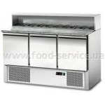 Стіл холодильний GGM Gastro SAG147GN 3-х дверний
