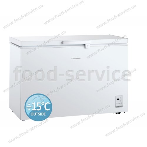 Скриня морозильна з глухою кришкою SCAN SB 400 W