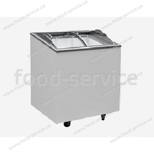 Морозильный ларь с гнутым стеклом 230 л UBC Freeze