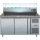 Стіл для піци COOLEQ PZ2600TN - VRX 1500/380 з гранітною стільницею і салат-баром