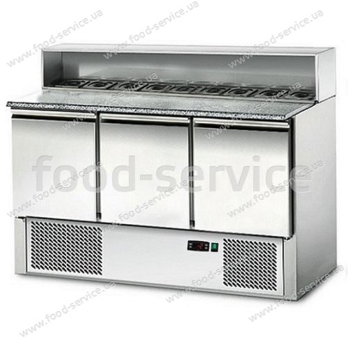 Холодильний стіл для піци SAS147G GGM Gastro