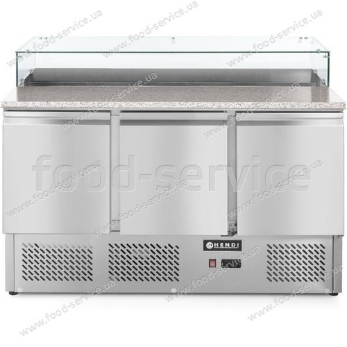 Стол для пиццы с полкой HENDI 232873