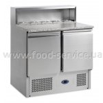 Стол для пиццы TEFCOLD PT920 с гранитной столешней и салат-баром 