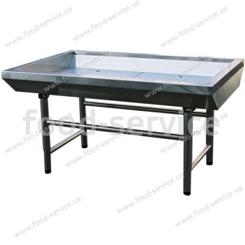 Стол для выкладки рыбы на льду 2,0м