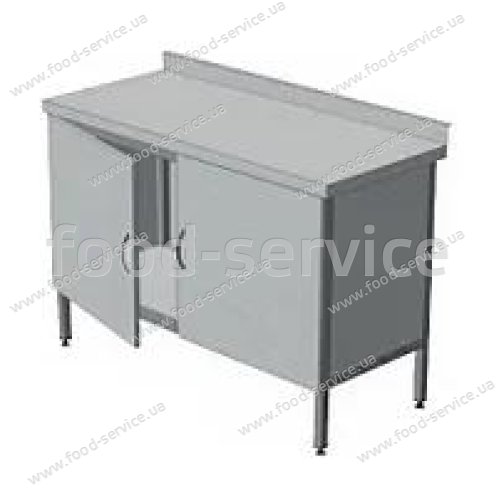 Стол-тумба АК Проф-304 2 двери 1 полка 1000х600