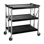 Тележка сервировочная складная GGMgastro SWKH83