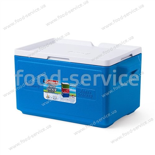 Термобокс  для транспортировки напитков COOLER 48 CAN STACKER - BLUE