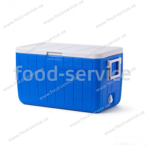 Термобокс  для транспортировки напитков COOLER 48QT BLUE NO TRAY