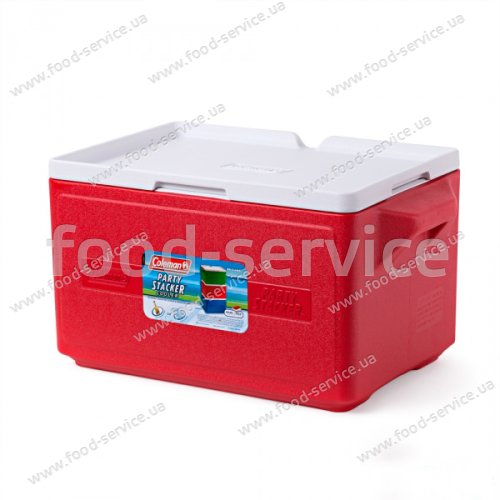 Термобокс  для транспортировки напитков COOLER 48 CAN STACKER - RED