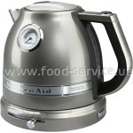 Електрочайник 1,5л KitchenAid 5KEK1522EMS срібний медальйон