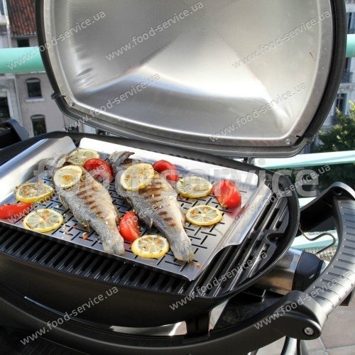Електричний гриль Weber Q240 на підставці