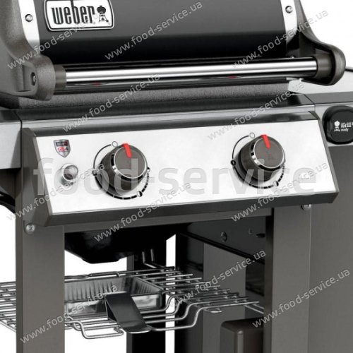 Газовий гриль барбекю Weber Genesis II E-210 GBS black