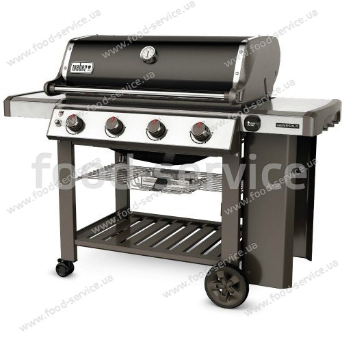Газовий гриль барбекю Weber Genesis II E-410 GBS black