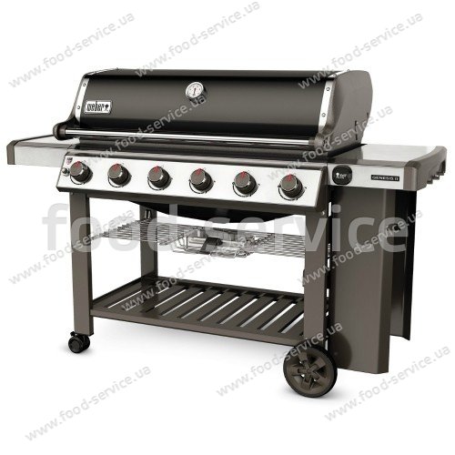 Газовий гриль барбекю Weber Genesis II E-610 GBS black