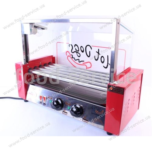 Роликовый гриль Frosty WY-005 со стеклом