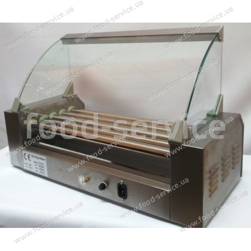 Роликовый гриль для сосисок RollGrill ET-R2-5 со стеклом