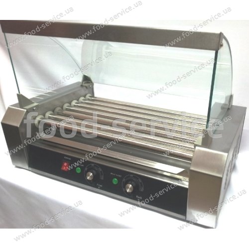 Роликовый гриль для сосисок RollGrill ET-R2-7 со стеклом