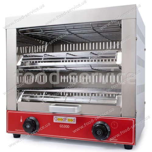 Гриль саламандра GoodFood GS300 электрический DOUBLE