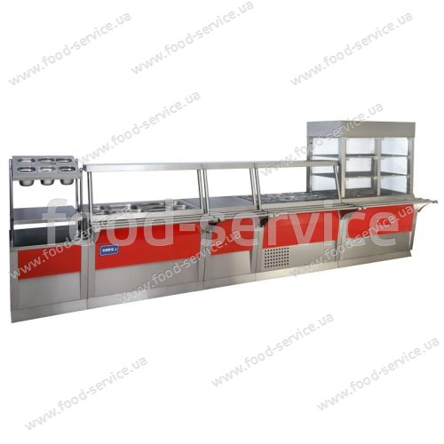 Прилавок для столовых приборов ПСП-600 Эксклюзив