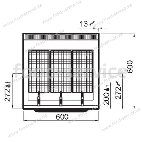 Макароноварка Bertos E6CP6M