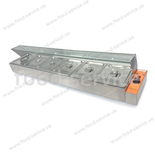 Мармит GoodFood BM6G GN 1/2 х h100 со стеклом