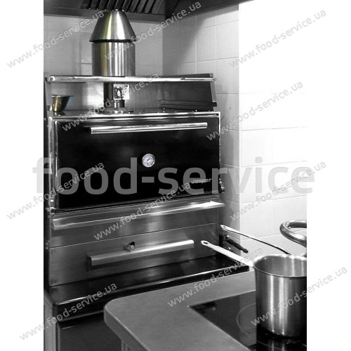 Піч на вугіллі Josper HJX45L з тумбою для дров