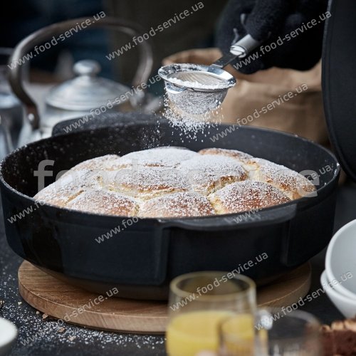 Жаровня чугунная с крышкой Gourmet BBQ System 8842