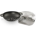 Казан-вок з пароваркою і кришкою Gourmet BBQ System Weber 8856