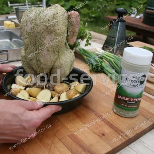 Тримач курки VCR для гриля Big Green Egg Medium