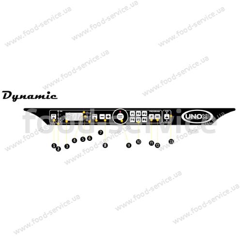 Піч конвекційна Unox XFT 195 Rosella LineMiss Touch