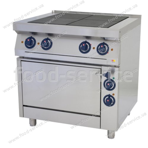 Плита 4 конфорочна з духовкою Kogast ES-T47/1