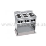 Плита электрическая 6-ти конфорочная Bertos E6P6M