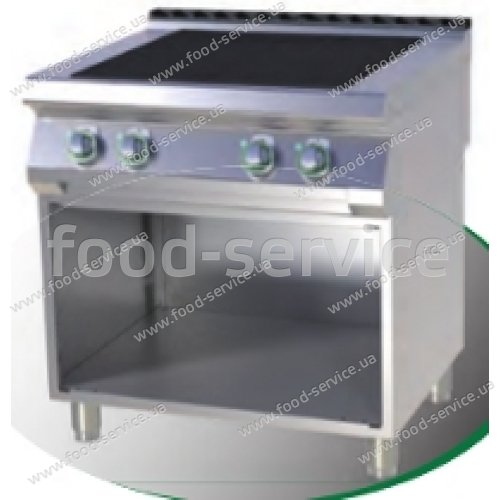 Плита 4-х конфорочная без духового шкафа RM Gastro SPL- 780 E 117260157