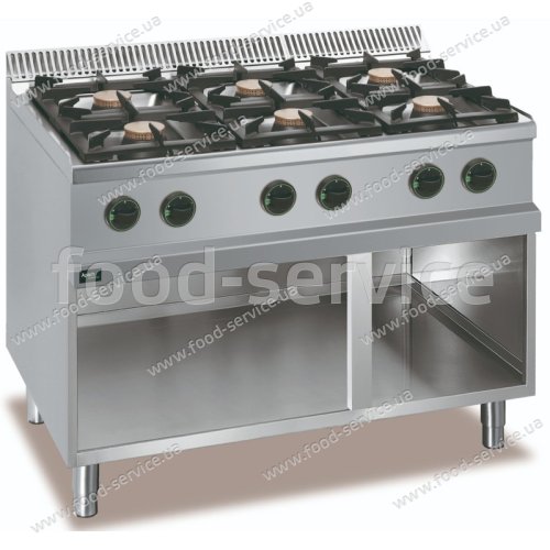 Плита газовая Apach APRG-117P/PL 6 конфорочная