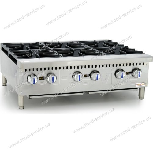 Плита газова GoodFood GPBG6 AMERICAN LINE