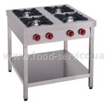 Плита газовая ПГ-4-П 4-х конфорочная