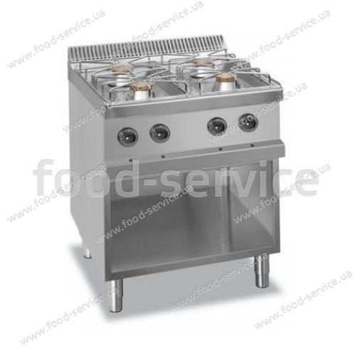 Плита газовая Resto line D77G4AXL 4-х конфорочная