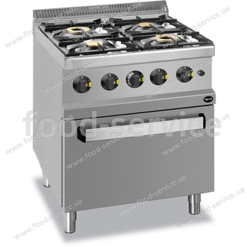 Плита газова 4 конфорочна Apach APRG-77FG