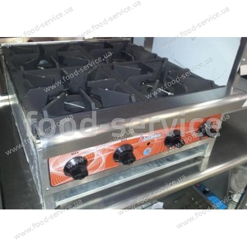 Плита газовая 4 конфорочная настольная ТSHP-4-24C, Tri-star