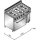 Плита газовая 6 конфорочная Bertos G7F6+FE1. Фото 1