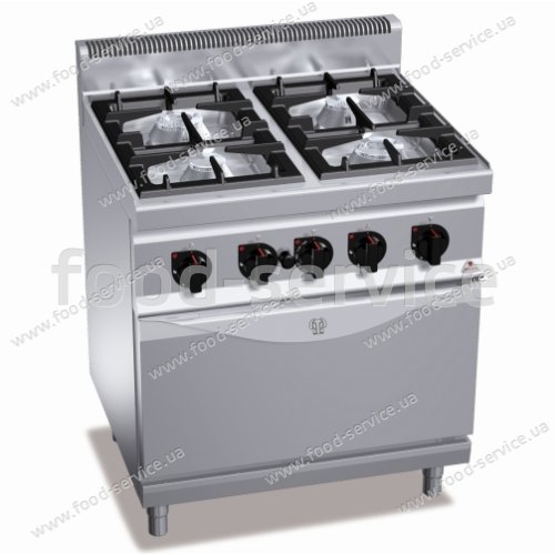 Плита газова Bertos G7F4 + FE1