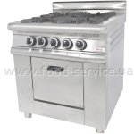 Плита газова 4 конфорочна з духовкою PIMAK М015-4Х