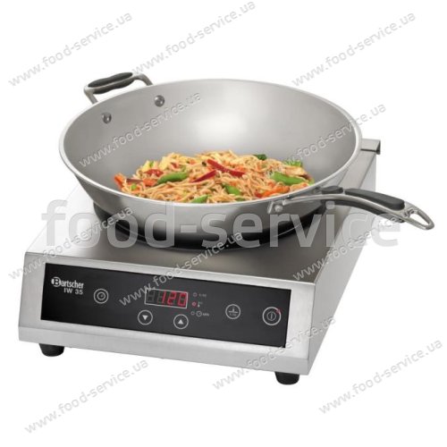 Індукційна плита з сковорідкою Bartscher 105982 WOK IW 35