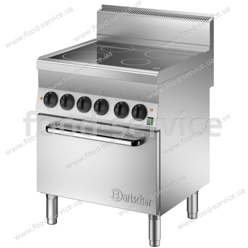 Индукционная плита с духовкой Bartscher Snak 650 на 4 конф.