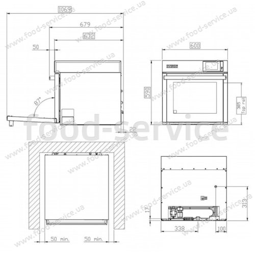 Тепловой шкаф Unox XEEC10HSEPD EVEREO CUBE